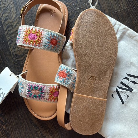 Zara crochet sandals size 39 - Picture 6 of 6